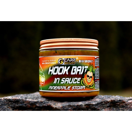 Hook Bait in Sauce PINEAPPLE STORM 18mm 200ml - ANANAS